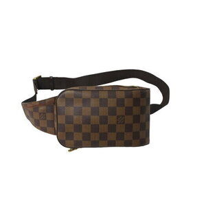 Louis Vuitton Geronimos Shoulder Bag Damier Canvas Brown
